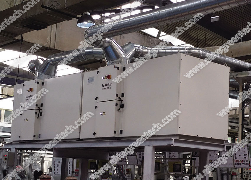 大风量工业油雾净化器